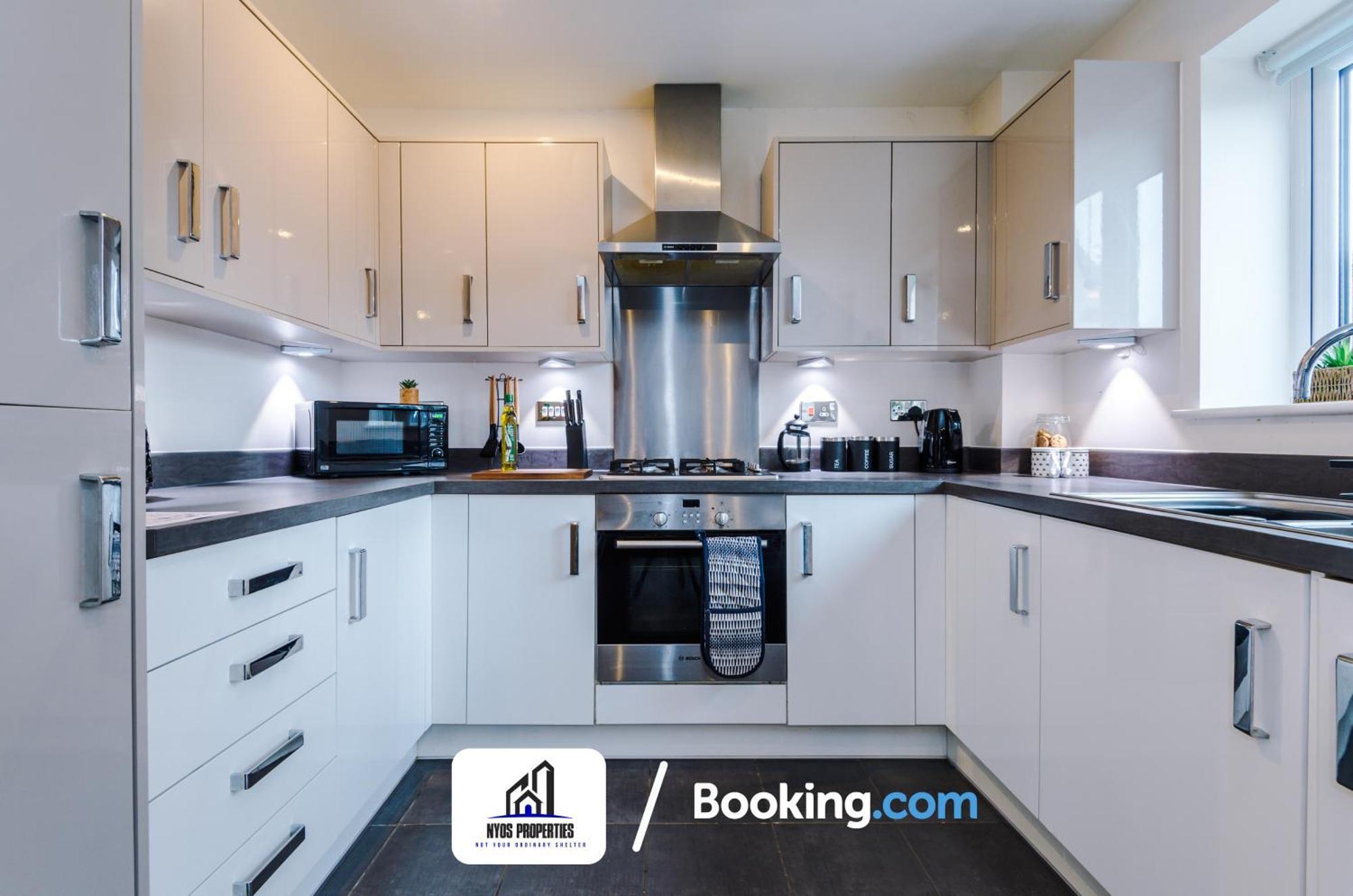 ✪3 Bed House✪Manchester✪MONTHLY STAY✪PARKING✪WIFI✪ Exterior foto