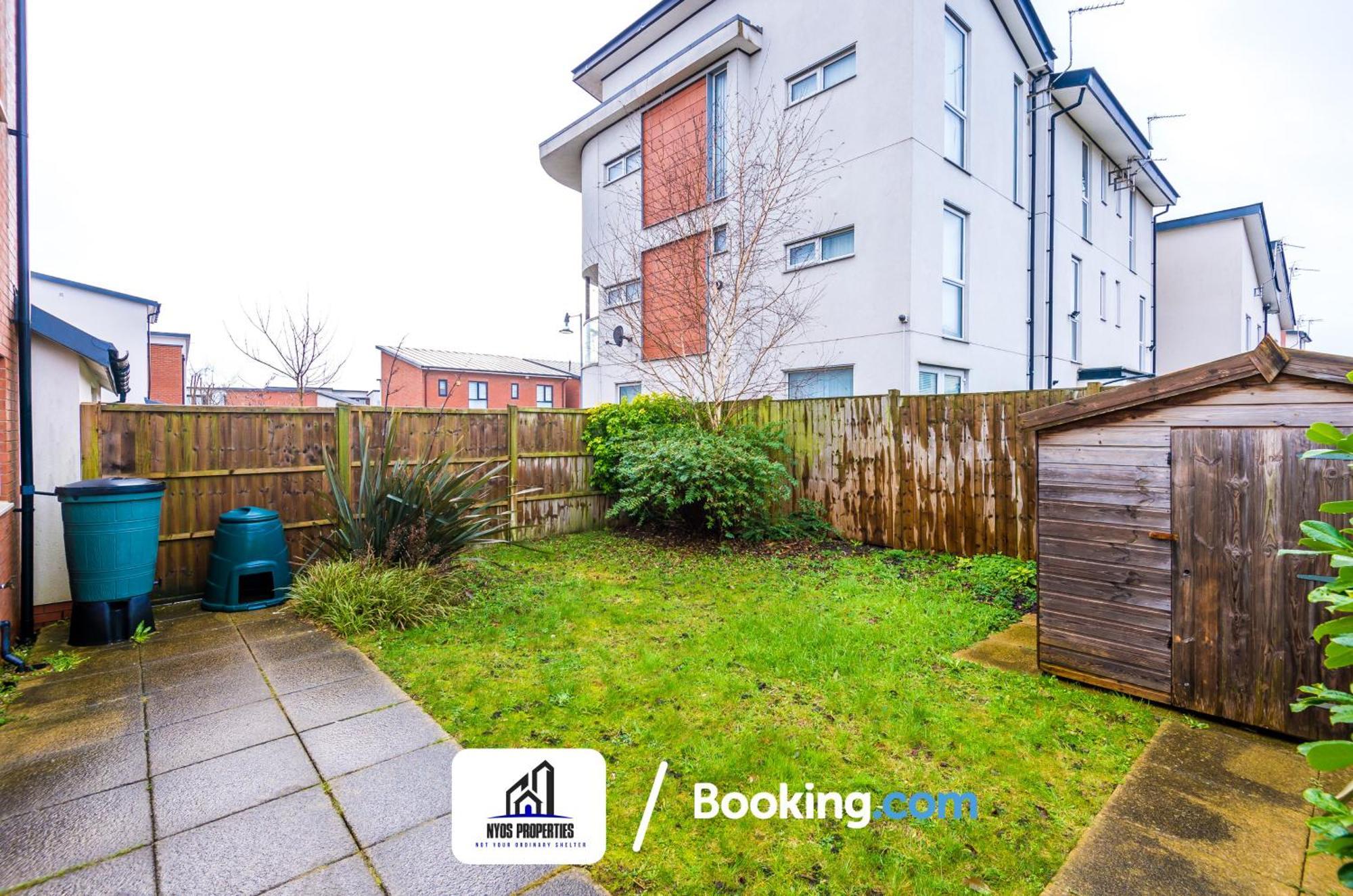 ✪3 Bed House✪Manchester✪MONTHLY STAY✪PARKING✪WIFI✪ Exterior foto